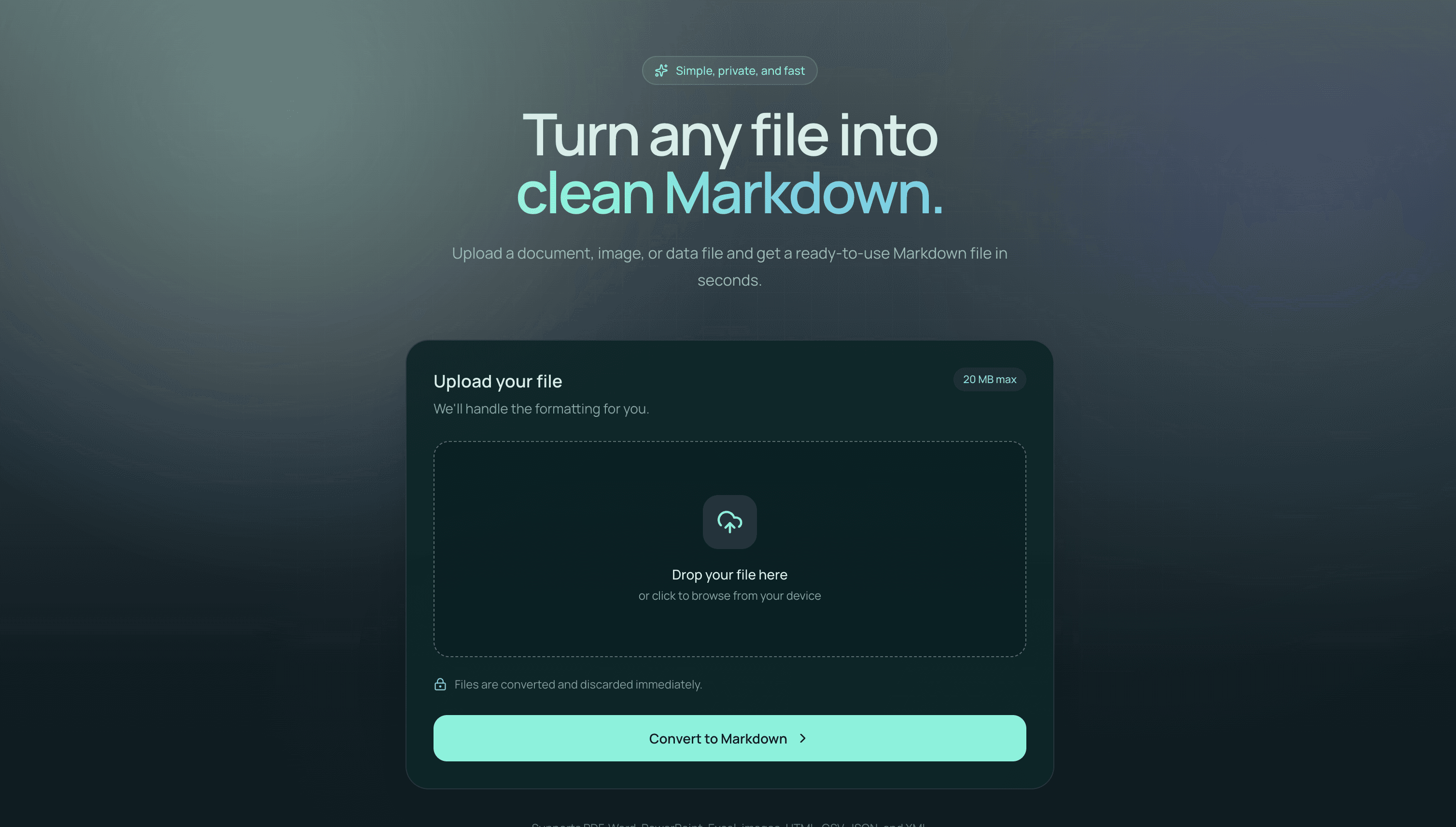Markdown Converter